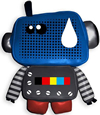 Дизайнерская игрушка Retrobot