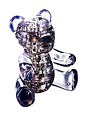 Головоломки 3D Crystal Puzzles "Мишка дымчатый"