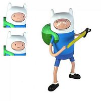 Фигурка Adventure Time-Финн (Разные лица)
