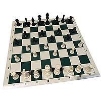 Дорожные шахматы "Black & White" большого размера
