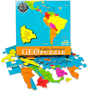 Пазл GEOpuzzle "Latin America"