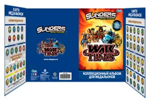 Slingers - книга для коллекции медальонов