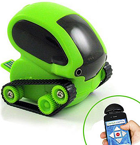 Микро-робот Tankbot с оптическим сенсором Desk Pets (управление с моб. телефона) Микро-робот Tankbot с оптическим сенсором Desk Pets (управление с моб. телефона)