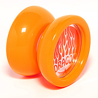 Игрушка йо-йо AERO "DRAGON " оранжевый/белый.