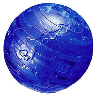 Головоломка 3D Cristal Puzzles  "Планета ЗЕМЛЯ" (синяя)