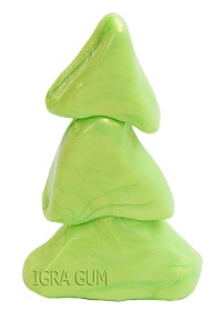 Жвачка для рук IGRA GUM - Электрический зеленый (35 гр.)