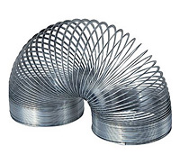 Пружинка Слинки (Slinky), металл