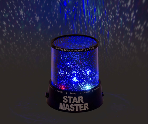 Купить Проектор звездного неба "Star master" (черный)
